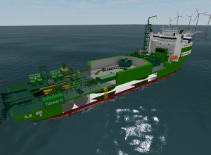 MULTIPURPOSE CABLE LAY VESSEL