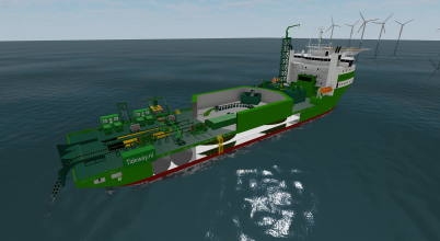 MULTIPURPOSE CABLE LAY VESSEL